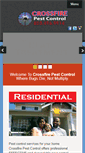 Mobile Screenshot of crossfirepestcontrol.com